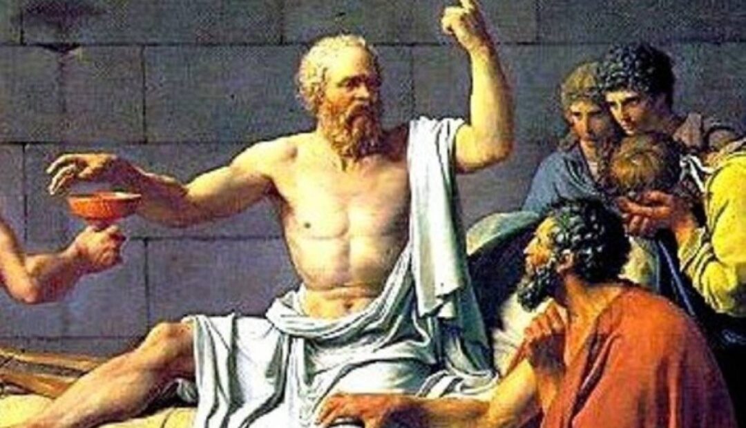 Ο Σωκράτης ένας Έλληνας Αθηναίος φιλόσοφος,  ο ιδρυτής της Δυτικής φιλοσοφίας.