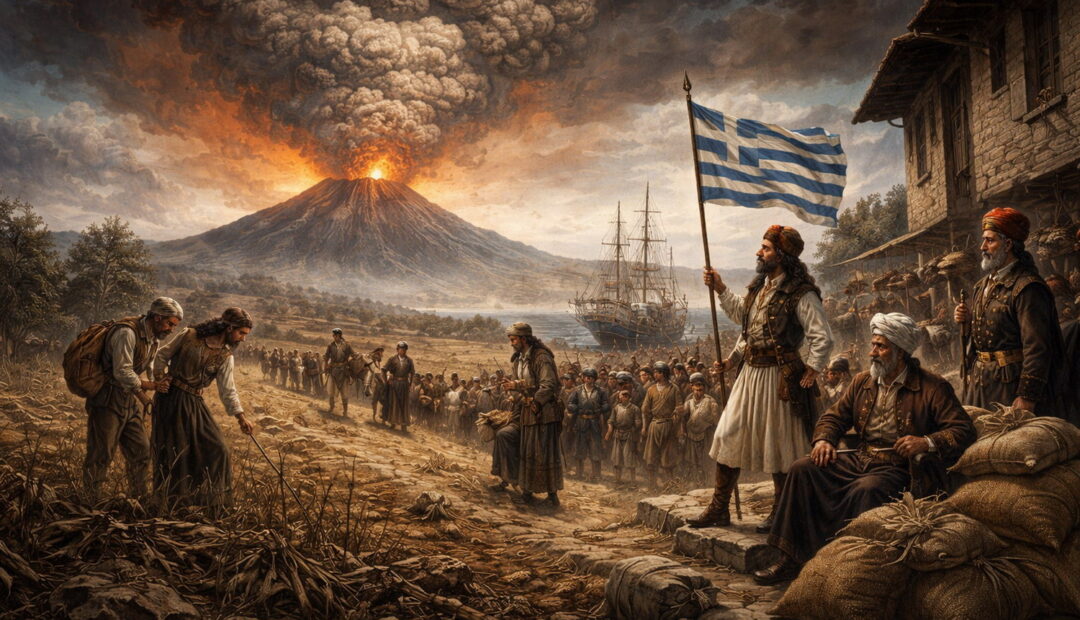 Όταν ένα Ηφαίστειο στην Άκρη του Κόσμου Συντάραξε την Ιστορία: Πώς η Έκρηξη του Ταμπόρα Επιβάρυνε την Οθωμανική Αυτοκρατορία και Σκλήρυνε τον Δρόμο προς την Ελληνική Επανάσταση του 1821