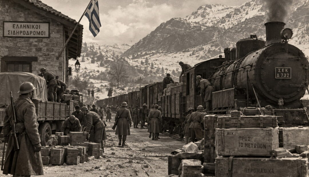Ο ελληνικός σιδηρόδρομος στο Έπος του 1940: Οι ατμομηχανές της νίκης, οι αθέατοι ήρωες και οι σιδερένιες αρτηρίες που κράτησαν ζωντανό το μέτωπο